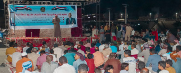 انتقالي حضرموت ينظم محاضرة توعوية في ساحة الاعتصام بالمكلا