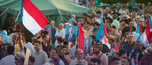 تواصل فعالية الاعتصام الجماهيري في ساحة العروض لليوم الثاني وسط فعاليات فنية وتراثية