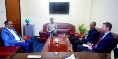 الشرفي يستقبل مدير مكتب المبعوث الأممي