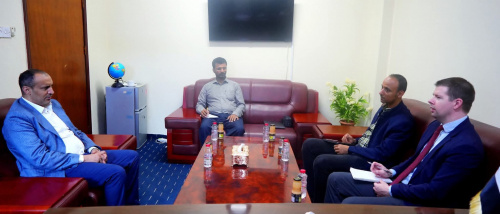 الشرفي يستقبل مدير مكتب المبعوث الأممي