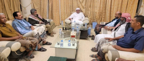 الكثيري يستقبل عددًا من أعضاء الجمعية الوطنية ويتلقى التهاني بتحرير وادي حضرموت