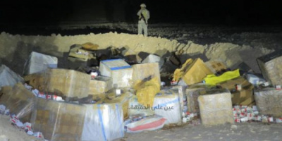 ضبط 10 أطنان من هيروين وحشيش بمستودعات العسكرية الأولى