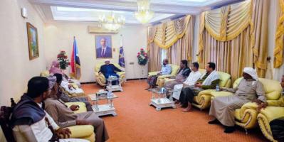 الكثيري يستقبل عدداً من مقادمة ووجهاء قبيلة آل باجري