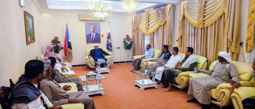 الكثيري يستقبل عدداً من مقادمة ووجهاء قبيلة آل باجري