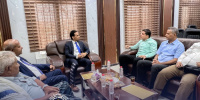 السقّاف يزور وزارة الشباب والرياضة بعدن ويبحث ترتيبات تطوير القطاع الرياضي