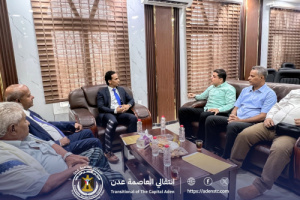 السقّاف يزور وزارة الشباب والرياضة بعدن ويبحث ترتيبات تطوير القطاع الرياضي