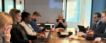 ممثل المجلس الانتقالي في نيويورك يلتقي ممثلي بعثات دول مجلس الأمن الدولي