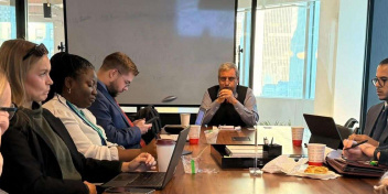 ممثل المجلس الانتقالي في نيويورك يلتقي ممثلي بعثات دول مجلس الأمن الدولي