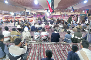 انتقالي شبوة ينظم فعالية فنية في مخيم الاعتصام