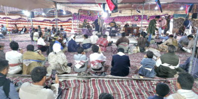 انتقالي شبوة ينظم فعالية فنية في مخيم الاعتصام