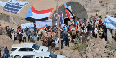 أبناء الضالع يواصلون اعتصامهم المفتوح للمطالبة بإعلان دولة الجنوب العربي