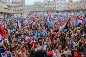 تظاهرة جماهيرية في ردفان للمطالبة بإعلان دولة الجنوب العربي