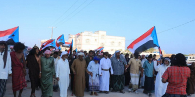 استمرار الاعتصام الشعبي في المهرة للمطالبة بإعلان استقلال دولة الجنوب العربي 