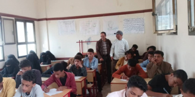 قيادة الانتقالي والتربية يدشنان اختبارات الفصل الأول في الأزارق