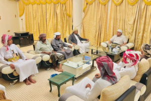 الكثيري يلتقي وجهاء من قبيلة آل بلعبيد في سيئون