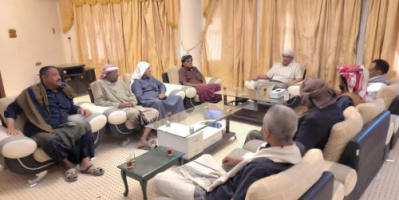 رئيس الجمعية الوطنية يستقبل عددا من مشايخ وأعيان قبيلة آل بن سحاق