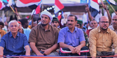 مقدّم شمل قبائل يافع حضرموت الشيخ أحمد عيسى بن هرهرة يعلن انضمامه إلى مخيم الاعتصام بالمكلا