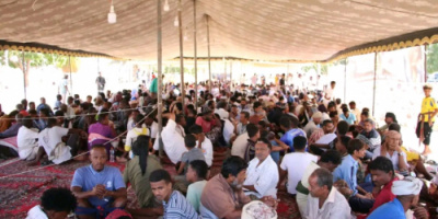 لليوم التاسع على التوالي .. إقبال جماهيري واسع على مخيم الاعتصام المفتوح بمدينة المكلا