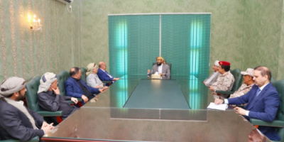 خلال لقائه بالبركاني .. المحرّمي يشدد على توحيد السلاح لمواجهة الحوثيين والإرهاب