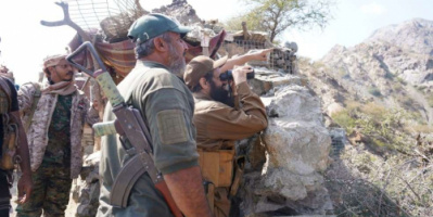 العميد الوالي يزور جبهة ثره بأبين ويطلع على جاهزية القوات المسلحة الجنوبية