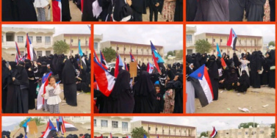 حشد نسائي "مهيب" في ردفان يطالب بإعلان دولة الجنوب العربي 