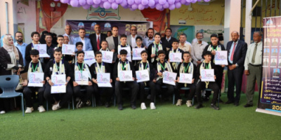 مدارس سماء عدن تستقبل طلابها الفائزين بالمركز الأول في مسابقة التحدي العالمي للروبوت