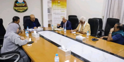 فريق التوجيه يلتقي قيادتي الشؤون الاجتماعية والتربية والتعليم بساحل حضرموت
