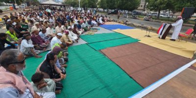 جمعة الثبات والتمكين تُقام من ساحة الاعتصام بالمكلا