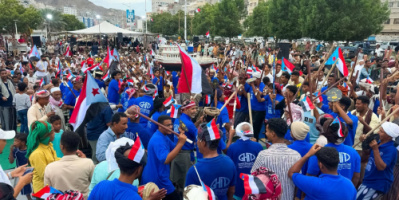 وفد من مدينتي الشحر وشحير يشارك في اعتصام المكلا للإعلان دولة الجنوب العربي