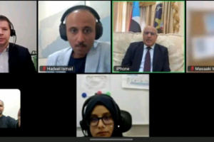 الكثيري يعقد اجتماعا مع قيادات مكتبي المبعوث الأممي في كل من العاصمة الأردنية عمّان والعاصمة عدن