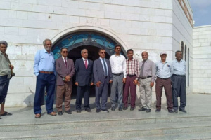 فريق التوجيه الرئاسي يدشّن امتحانات الفصل الأول بكليتي الحاسوب وتقنية المعلومات والإدارة والاقتصاد بجامعة أبين