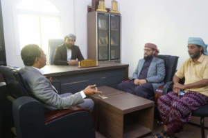 رئيس انتقالي سقطرى يبحث مع نائب وزير الأوقاف والإرشاد تعزيز الدور الإرشادي بالمحافظة