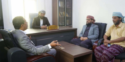 رئيس انتقالي سقطرى يبحث مع نائب وزير الأوقاف والإرشاد تعزيز الدور الإرشادي بالمحافظة