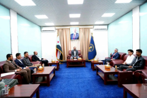 الأمين العام يلتقي اتحاد طلاب الصبيحة في العاصمة عدن