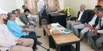 فريق التوجيه والرقابة الرئاسي يزور كلية ناصر للعلوم الزراعية في لحج