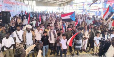 الاعتصام المفتوح لأبناء المنطقة الوسطى بأبين يواصل فعالياته لليوم السابع عشر وسط زخم شعبي متواصل