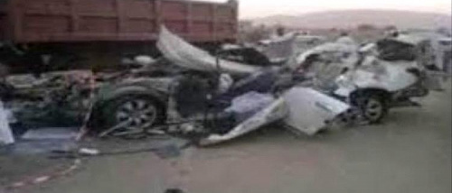 فاجعة مرورية تهز يريد ب ١٢ ضحية