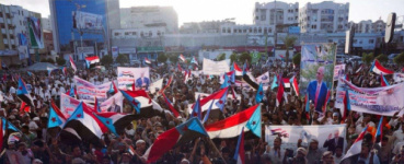 نقابات الصحفيين والعمال والتعاونيات السكنية الجنوبية تشارك في ساحة الاعتصام بالعاصمة عدن