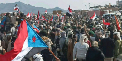مسيرة شعبية في مديرية المضاربة ورأس العارة تطالب بإعلان دولة الجنوب العربي