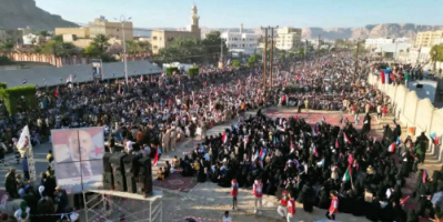 مدينة سيئون حاضرة وادي حضرموت تشهد مليونية النصر وإعلان دولة الجنوب العربي"بيان"