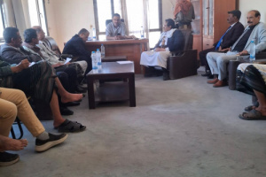 قيادات الانتقالي تشرف على تجهيزات أكبر حشد تاريخي في شبوة