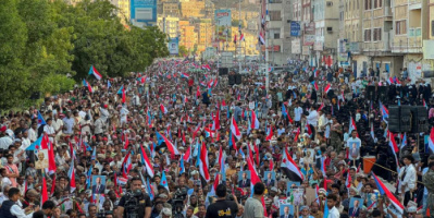 مدينة المكلا عاصمة حضرموت تشهد مليونية "القرار قرارنا" لاعلان دولة الجنوب العربي"بيان"