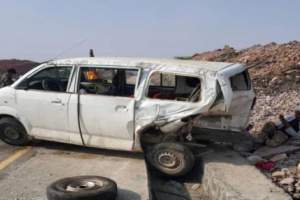 وفاة 2 بحادث تصادم باص مع دراجة نارية في الكدحة