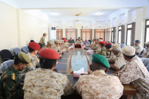 اجتماع استثنائي للجنة الأمنية بمحافظة حضرموت