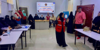 هيئة المرأة والطفل تختتم دورة تدريبية في الإسعافات الأولية بالعاصمة عدن
