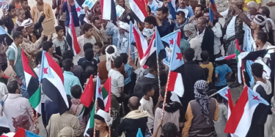 مسيرة جماهيرية حاشدة بمديرية الملاح تأييداً لإعلان البيان السياسي الدستوري 