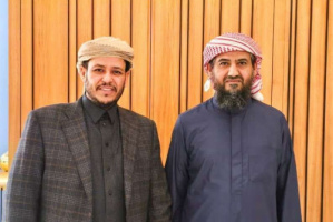 المحرّمي يبحث مع العليمي تعزيز التنسيق المشترك