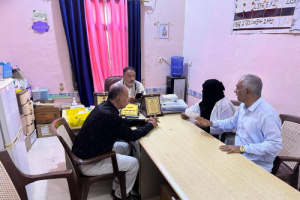 رئيس انتقالي أبين يتفقد سير العمل في عدد من المرافق الحكومية بالمحافظة