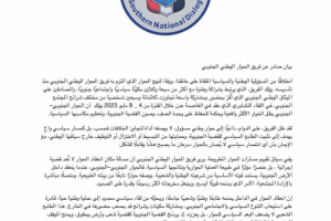 بيان صادر عن فريق الحوار الوطني الجنوبي
