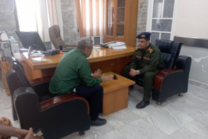 مدير أمن أبين يزور عددًا من المرافق العامة والخاصة في عاصمة المحافظة